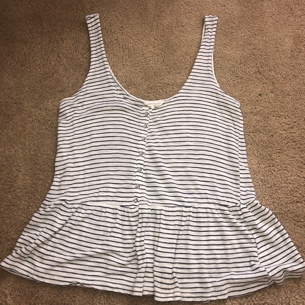 Striped tank top